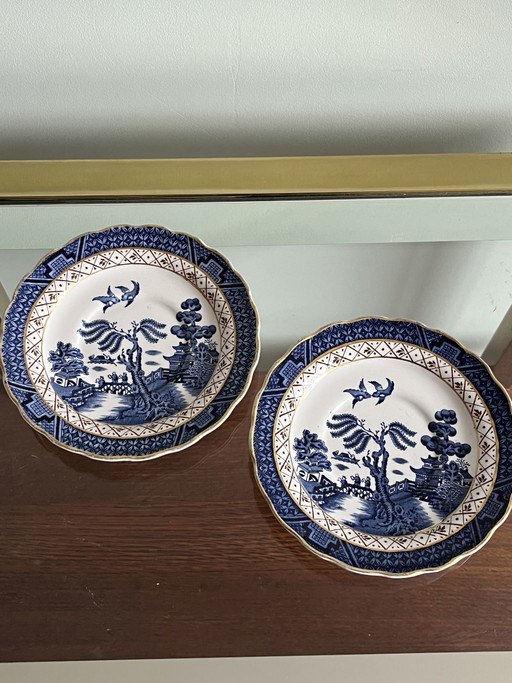 2x platos Real Old Willow 
