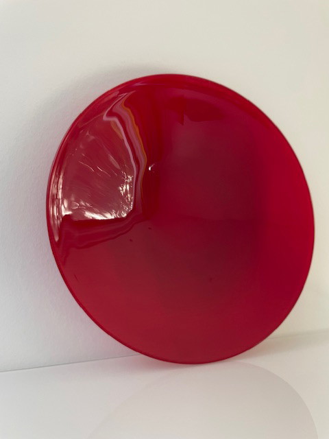 Image 1 of Baldwin Guggisburg Glass Artwork (Bowl) Nonfoux Collection 1996