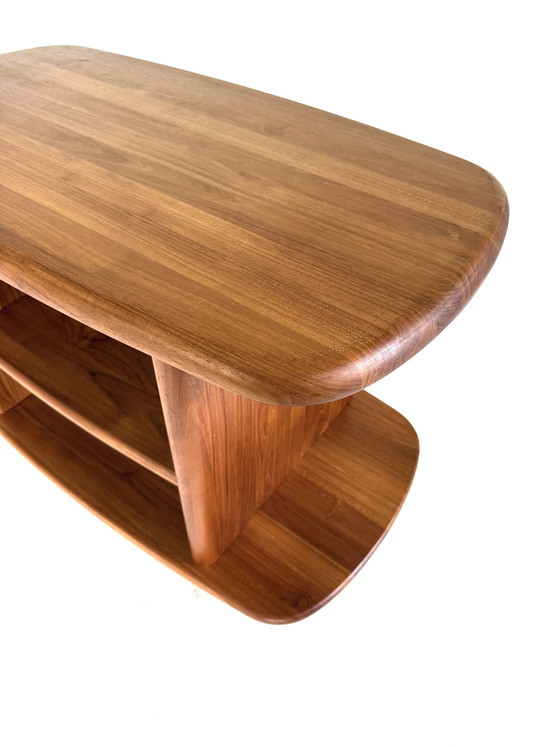 Image 1 of Vintage teakhouten trolley, Toften Møbelfabrik ‘80