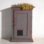 Antieke beschilderde kast van grenenhout – Centraal-Europa, circa 1900 – Opbergkast, Iron, Rustic (photo 6 of 40)