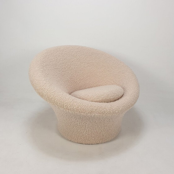 Image 1 of Vintage fauteuil en voetenbank van Pierre Paulin voor Artifort, jaren 1960