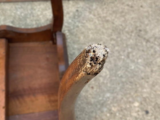 Image 1 of Schreibtisch aus Eiche 1 Schublade 65x52cm