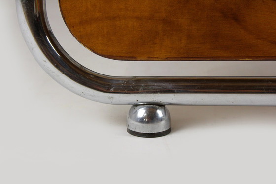 Image 1 of Set di letti in acciaio tubolare Bauhaus, anni '40