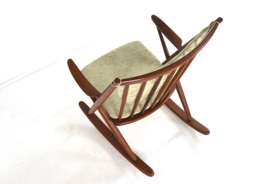 Image 1 of Frank Reenskaug per Bramin sedia a dondolo modello 182 vintage