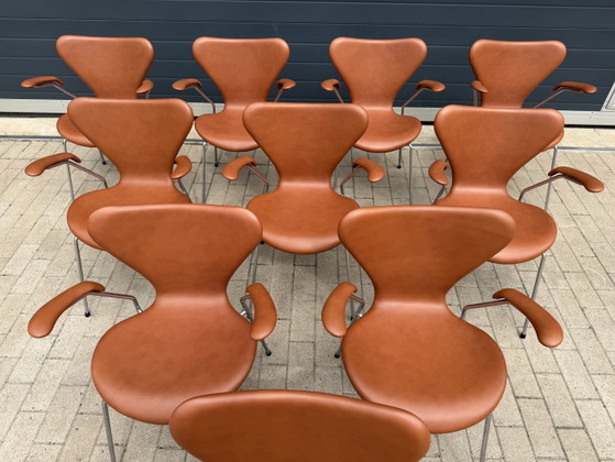 Image 1 of 10 Fritz Hansen series 7 Vlinderstoelen Arne Jacobsen 10/10!