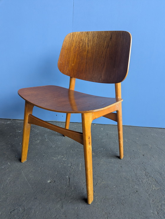 Image 1 of Børge Mogensen -modelo 155- silla de concha