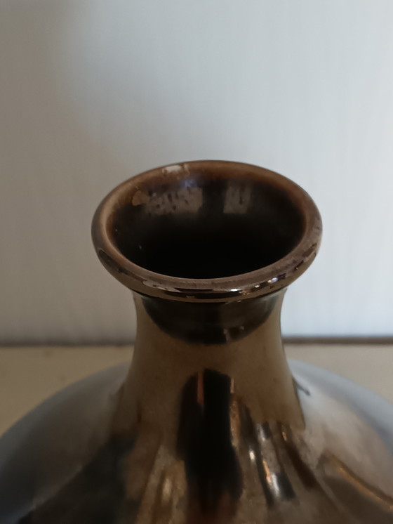 Image 1 of Vintage Ceramic Ball Vase