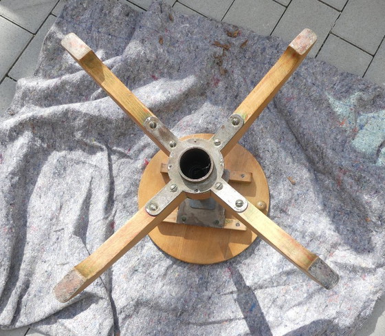 Image 1 of Sedia da scrivania girevole, anni '50, legno, WstaEb