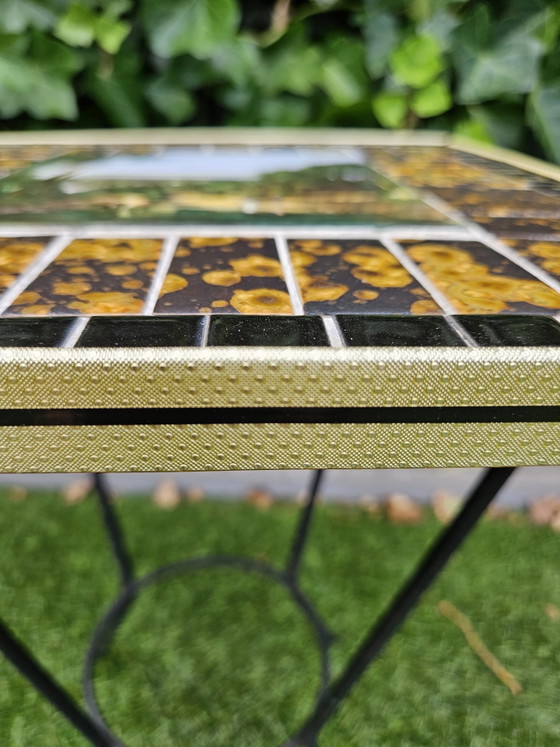 Vintage Bijzettafel Jaren 70 – Ceramic, Metal (photo 5 of 7)