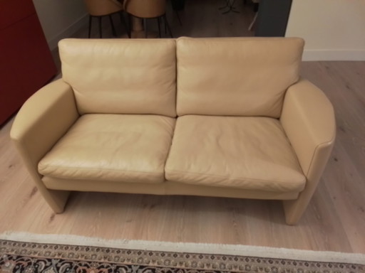 Touche Leder-2-Sitzer-Sofa
