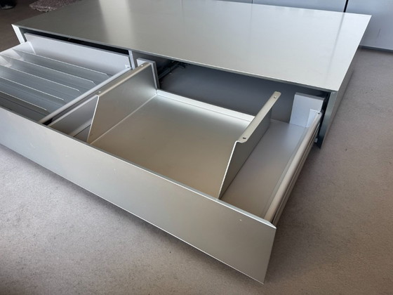 Image 1 of MDF Italia Aluminium Lowboard (AROSIO)