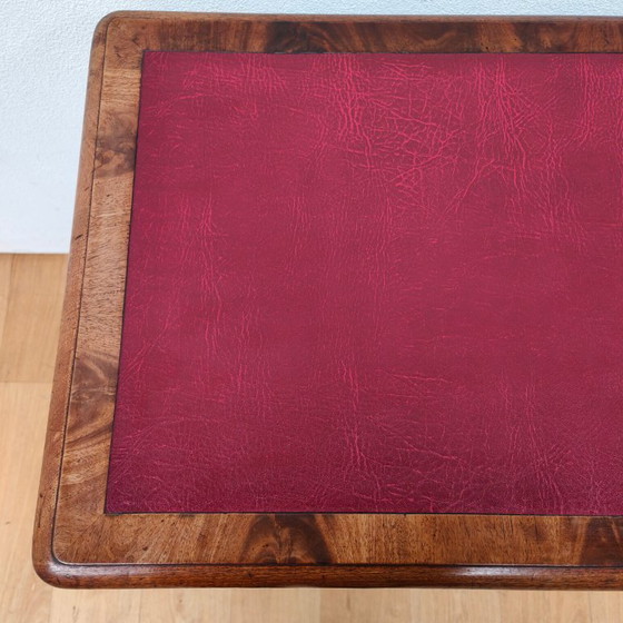 Image 1 of Antiker Schreibtisch, Mahagoni-Schreibtisch, Heimbüro