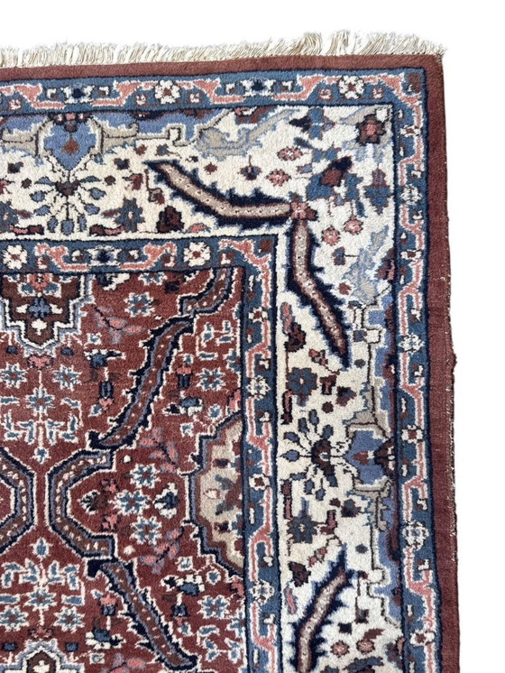 Image 1 of Hangeknoopt perzisch tapijt 154x200cm - oosters vloerkleed