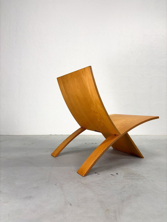 Image 1 of Sedia vintage in Laminex di Jens Nielsen per Westnofa