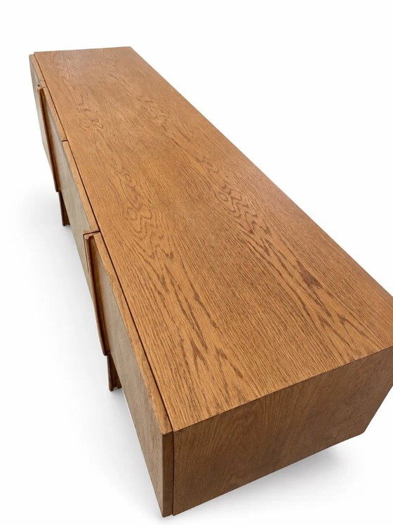 Enfilade Scandinave en Teck de Ib Kofod Larsen pour Faarup Mobelfabrik – Sideboard, Wood (photo 3 of 5)