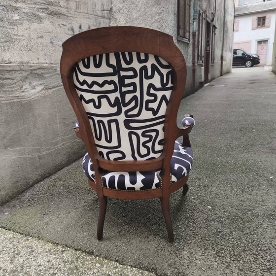 Image 1 of Poltrona in stile Luigi Filippo