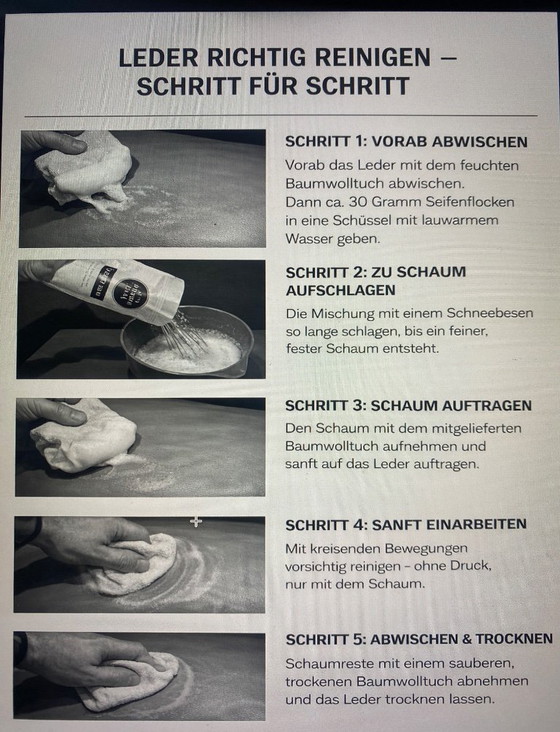 Image 1 of Cuidado del cuero natural