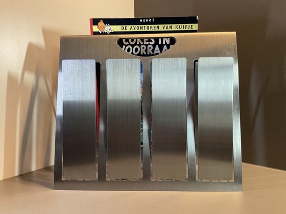 Porte-revues Design Minimaliste. Space Age / Postmoderne Années 80/90 – Metal (photo 13 of 15)