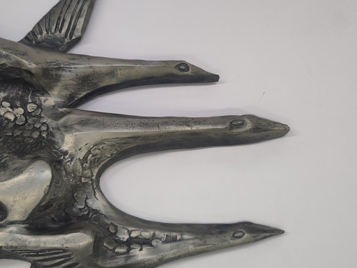 Jaren 70 Ars Munda wanddecoratie brutalist 