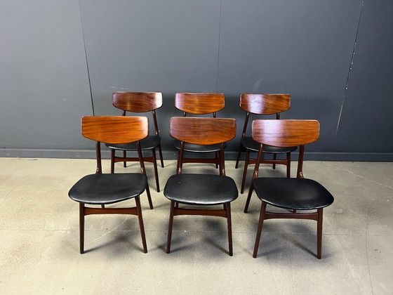 Image 1 of Set da pranzo Mid Century di Louis van Teeffelen per Wébé, anni '60