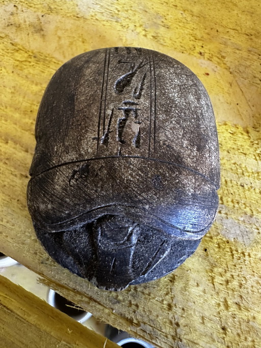 Set van 8 Egyptische Scarabeeën - Hiërogliefen