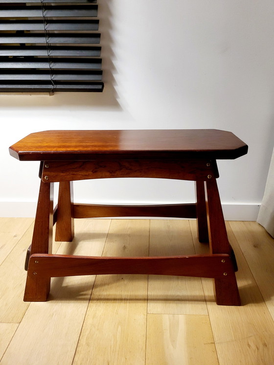 Image 1 of Vintage Wooden Authentic Bench, 70 cm