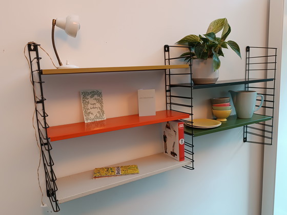 Image 1 of Étagère murale double vintage Tomado