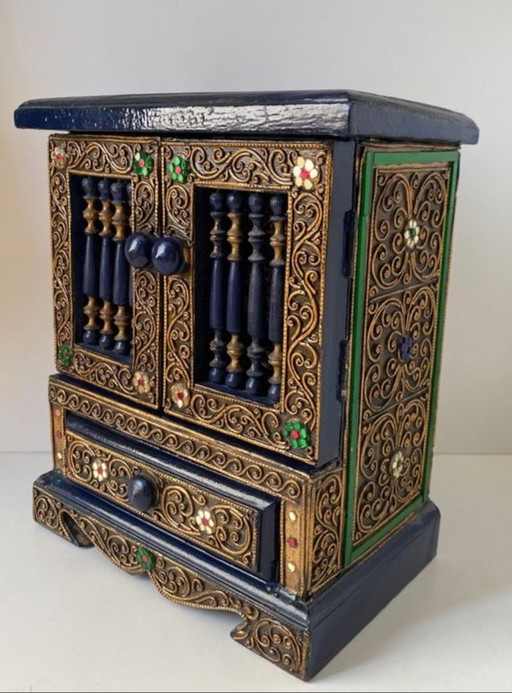 Jewelry cabinet from India