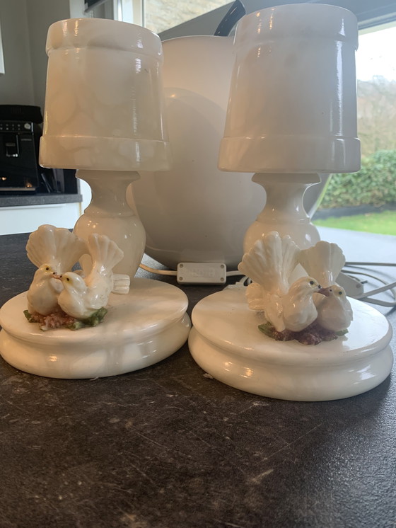 Image 1 of 2 tafellampen 