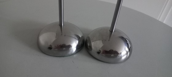 Image 1 of 2 x vintage modernist  kandelaar IKEA