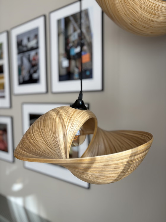 Valbonne pendant lamp (Duran Interiors) – Metal, Wood (photo 6 of 7)