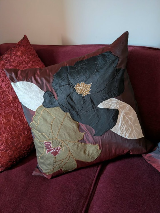 Splendido divano Roche Bobois 2 posti in velluto Rosso Bordeaux – Divani, Textile, Velvet (photo 9 of 15)