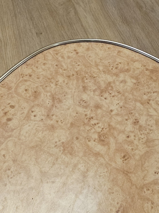 Image 1 of Table d'appoint vintage en marbre