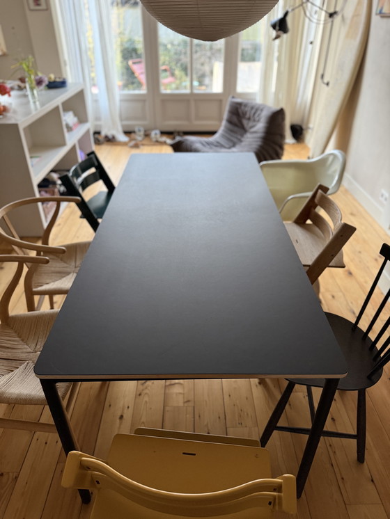 Image 1 of Muuto Base tafel (190x85) - Zwart