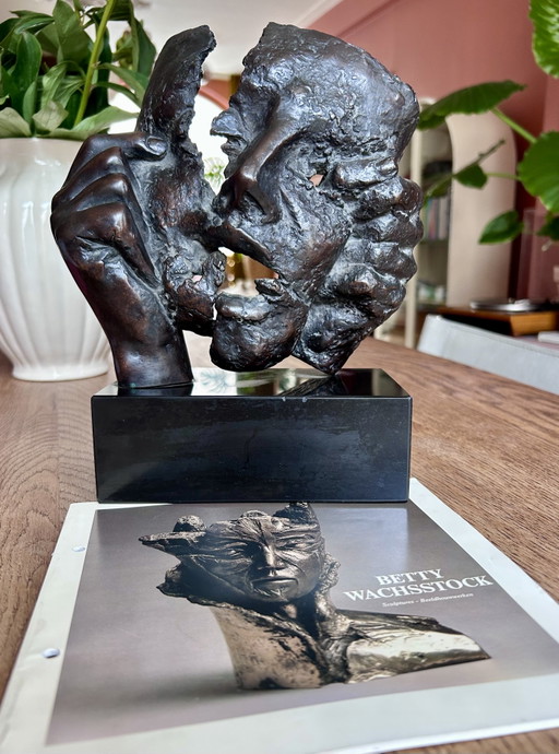 Betty Wachsstock – Sculpture originale en bronze | Héritage familial