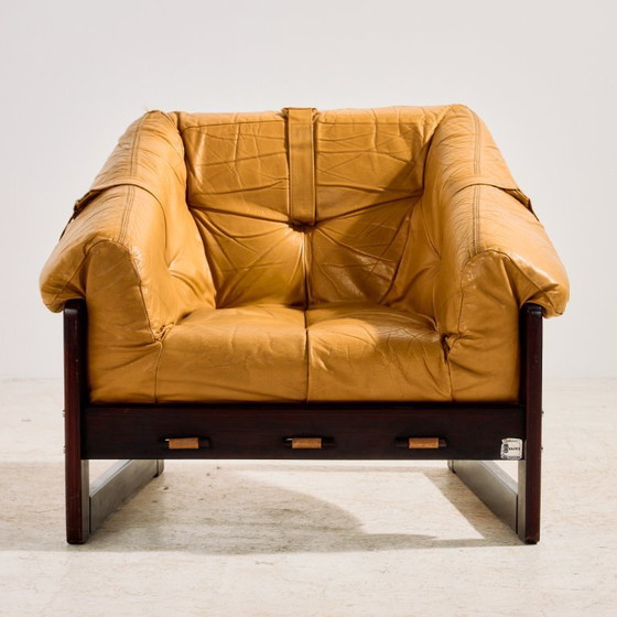 Image 1 of MK11777 MP-091 leren sofaset van Percival Lafer, set van 6