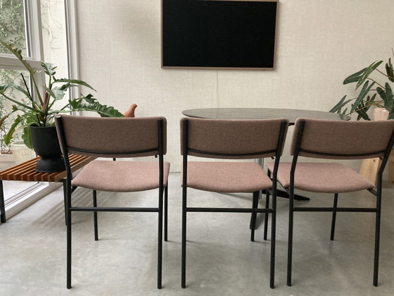 Spectrum/Martin Visser SE 07 – Sedie da pranzo, Metal, Textile (photo 5 of 6)