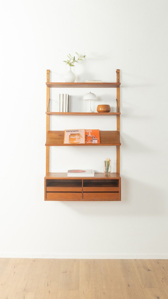 Image 1 of Étagère murale des années 1950, Poul Cadovius, vintage