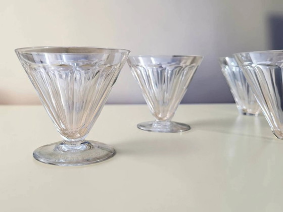 Baccarat - 7 waterglazen model REX – Glazen & Karaffen, Crystal, Glass, Art Deco (photo 2 of 8)