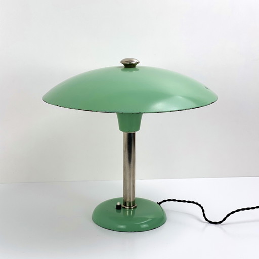 Lampada Bauhaus di Max Schumacher per Metallwerk Werner Schröder, 1930