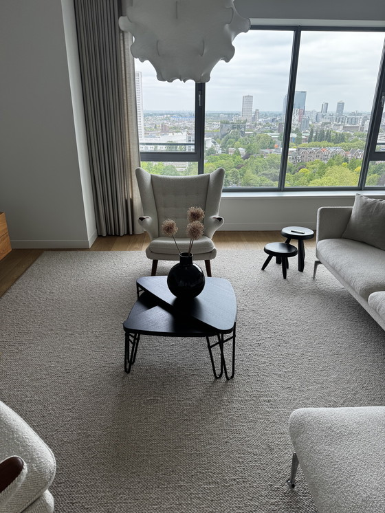 Image 1 of Cassina Petalo – 3 verschachtelte Beistelltische – Charlotte Perriand