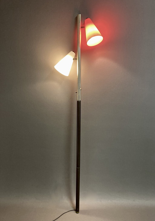 Amerikanische Stehlampe Design 1950