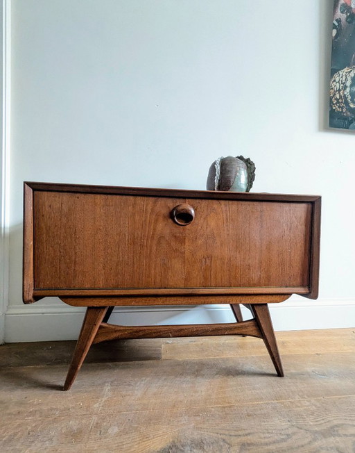 Louis van Teeffelen cabinet dresser low board teak