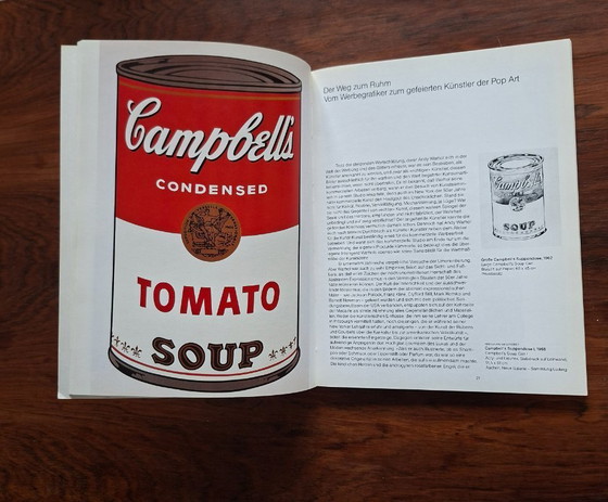 Image 1 of Libro de mesa de centro de Andy Warhol, artista del Pop Art. 1928-1987.