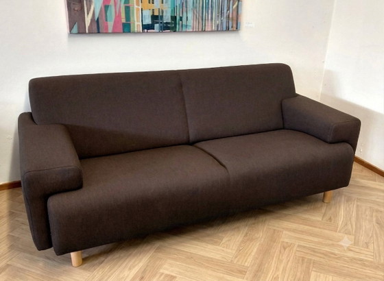 Image 1 of Cloak Sand | 2.5-seater sofa | Brown refurbished