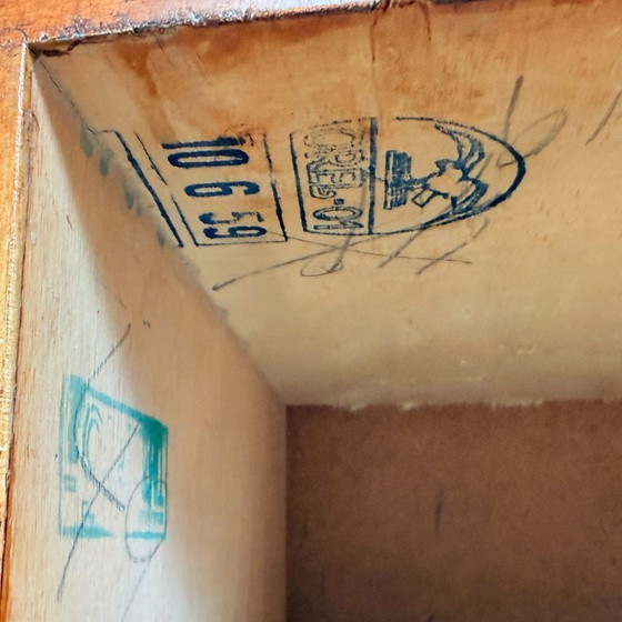 Image 1 of Set of Art Deco bedside tables with Bakelite handles