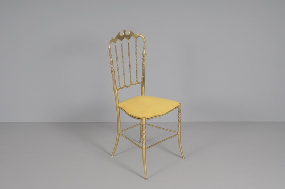 Image 1 of Set of 4 Chiavari Chairs, Italy, 1960s