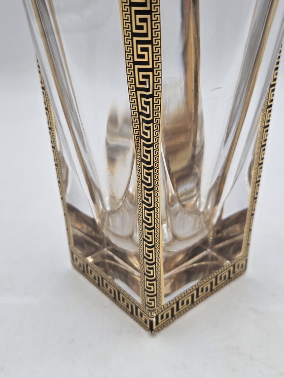 Image 1 of Vaso in cristallo a parete spessa "Medusa