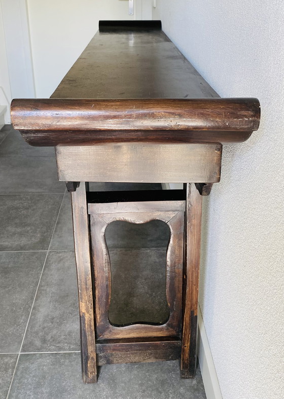 Image 1 of Long Chinese altar table/side table 225 cm