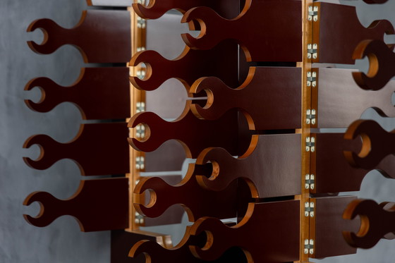 Image 1 of Appendiabiti con specchio 'Scorpion' di Anonima Design per Bonetto, Italia, anni '70